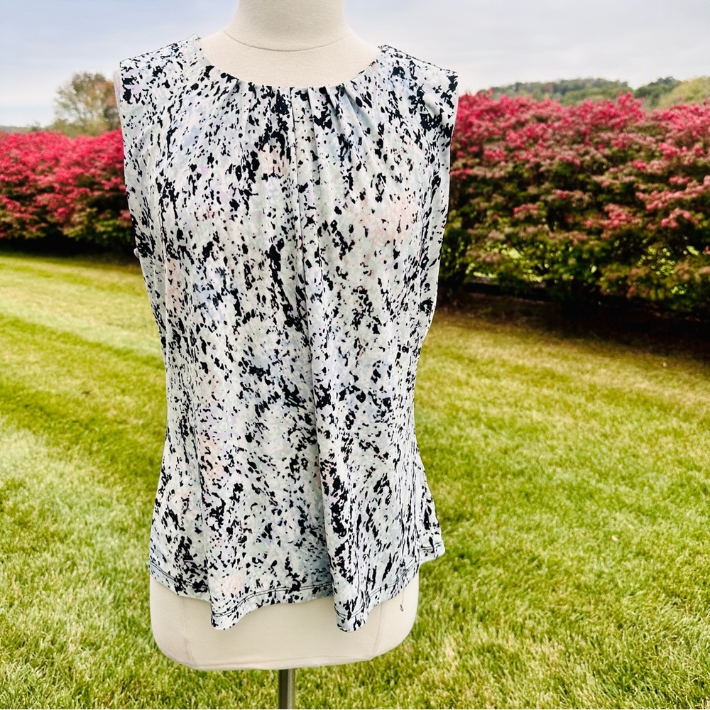 Calvin Klein multicolor Sleeveless dress blouse